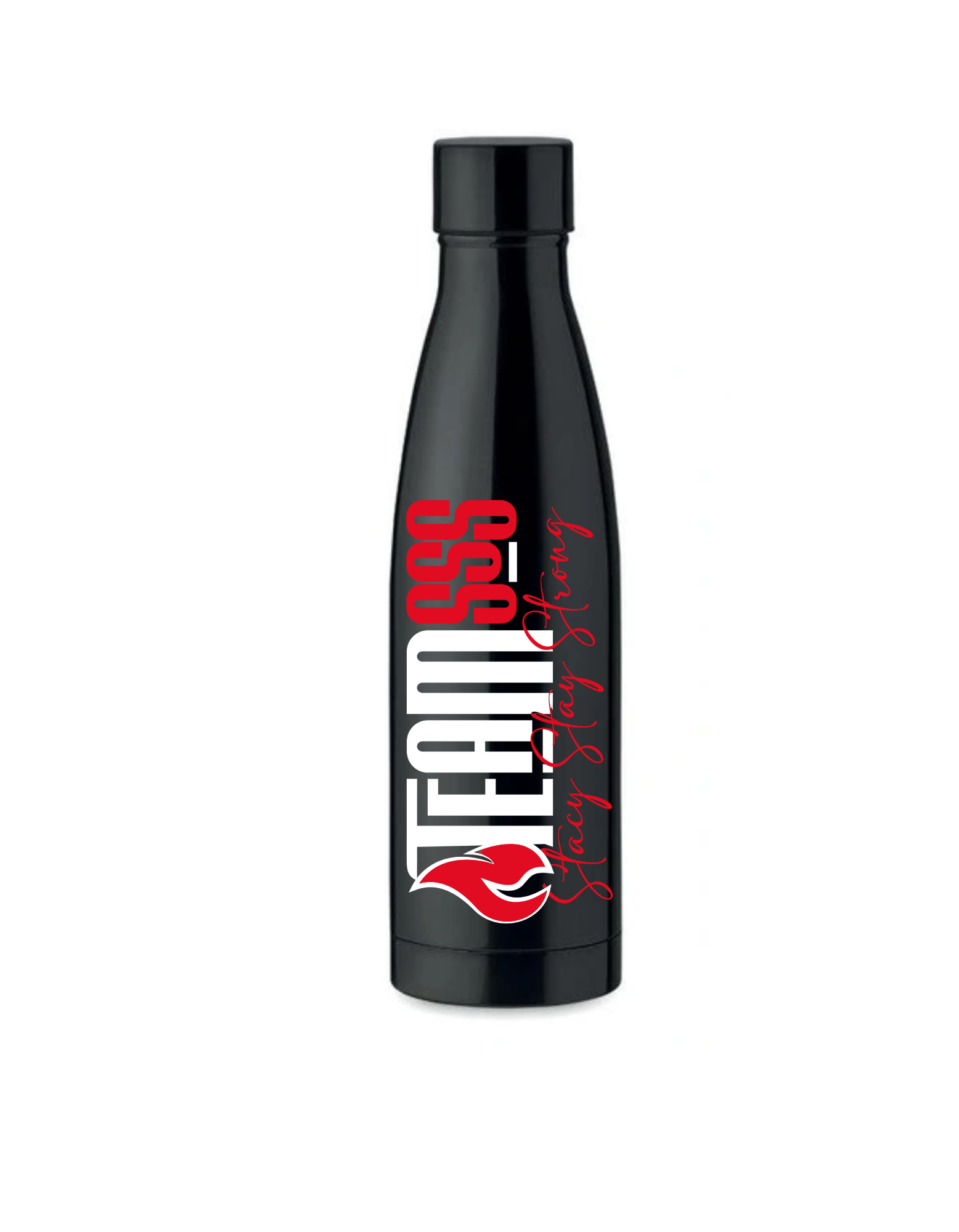Bouteille “Team StacyStayStrong” – Légère, stylée