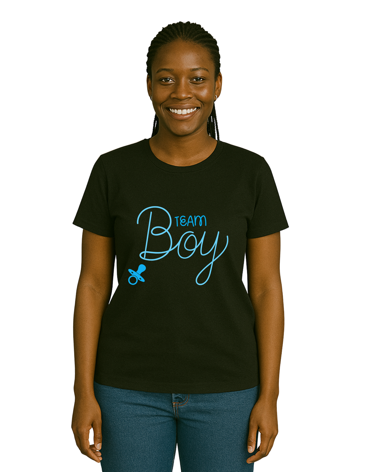 Tee-shirt « Team Boy » – Gender Reveal