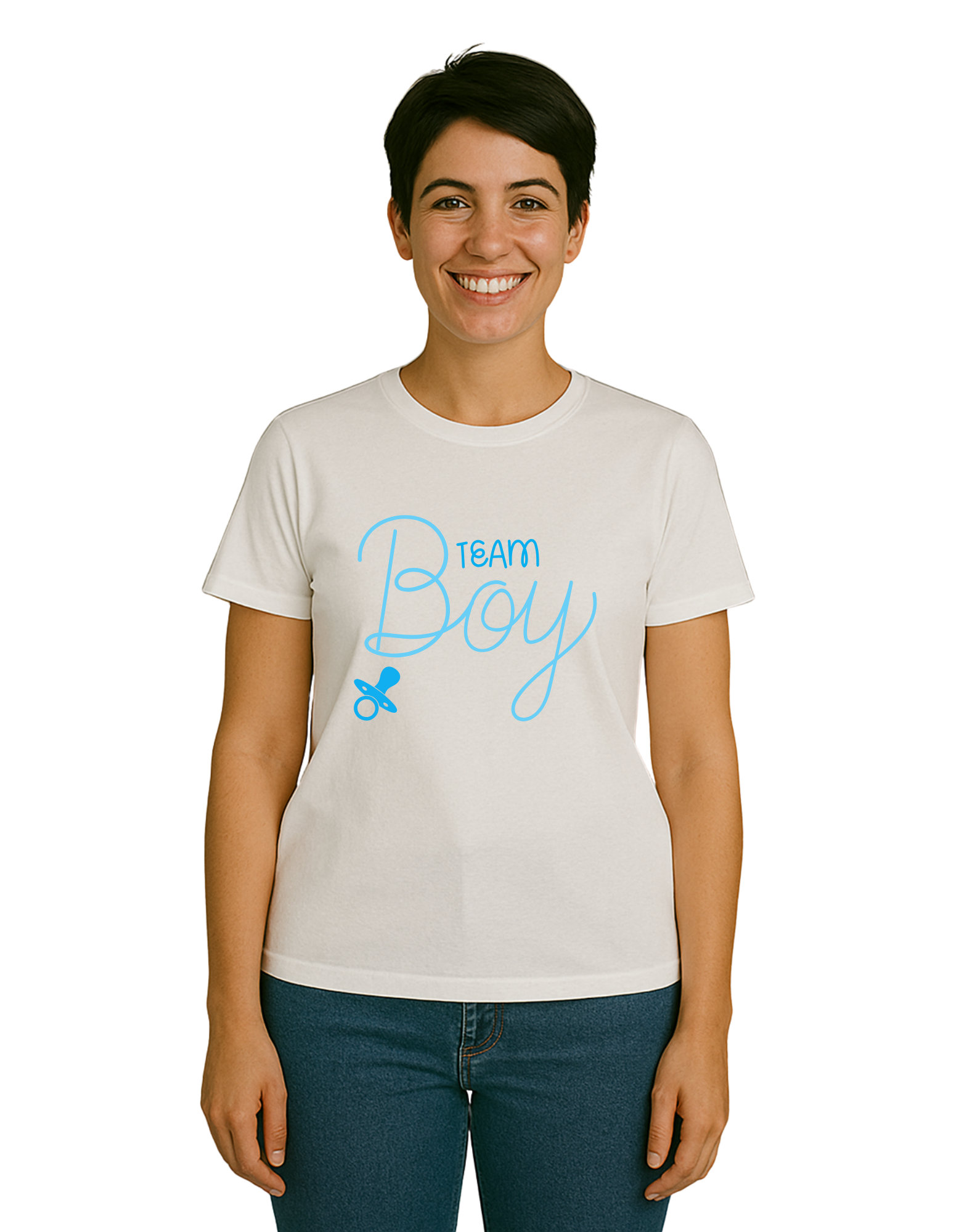 Tee-shirt « Team Boy » – Gender Reveal