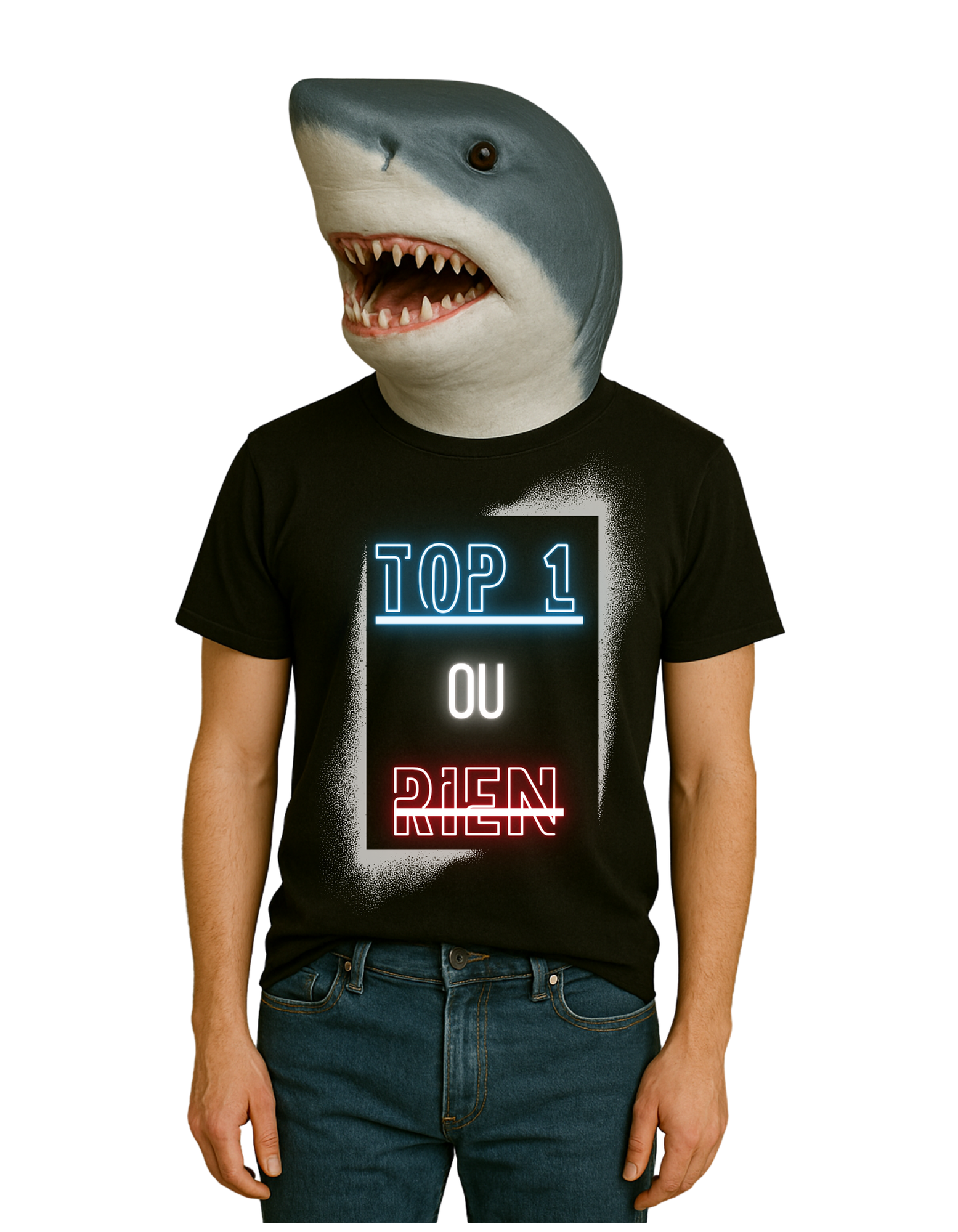 T-shirt “TOP 1 OU RIEN” – Édition Live TikTok